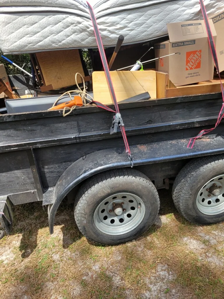 Residential junk removal pickup in Inverness, Citrus County, FL